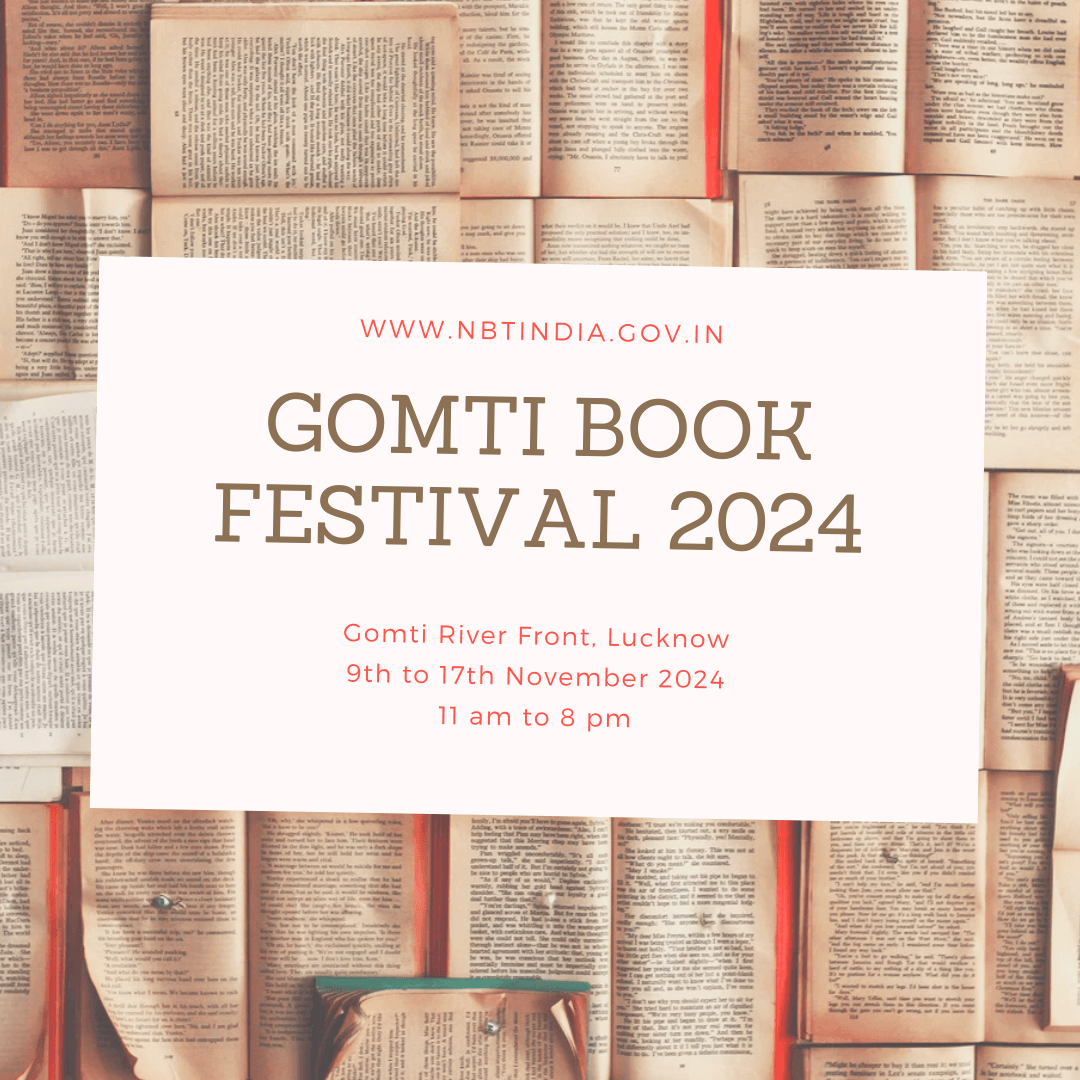 Announcement for Gomti Book Festival 2024