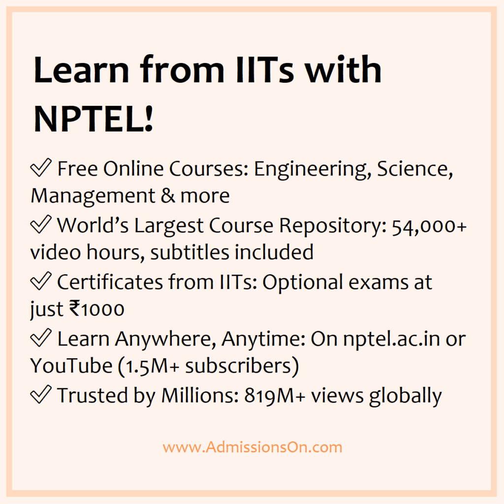 What is NPTEL Course